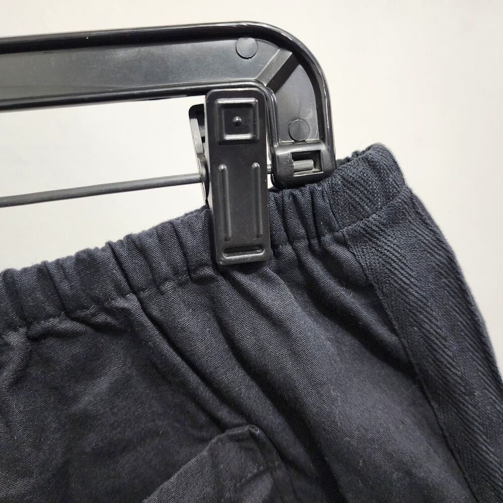 NEW By Anthropologie Women's Black Linen Tap Shorts Pull-on Resort Travel Size S - Picture 7 of 16